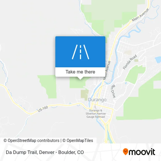 Da Dump Trail map