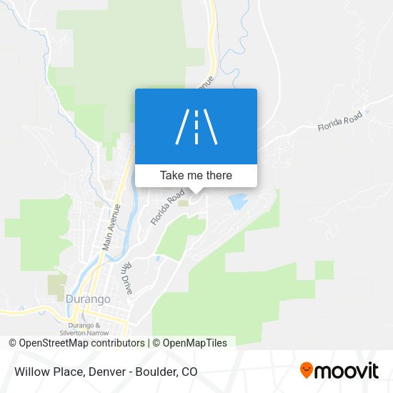 Willow Place map