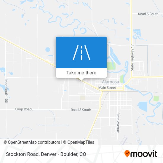 Mapa de Stockton Road