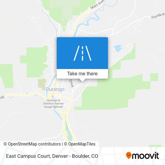East Campus Court map