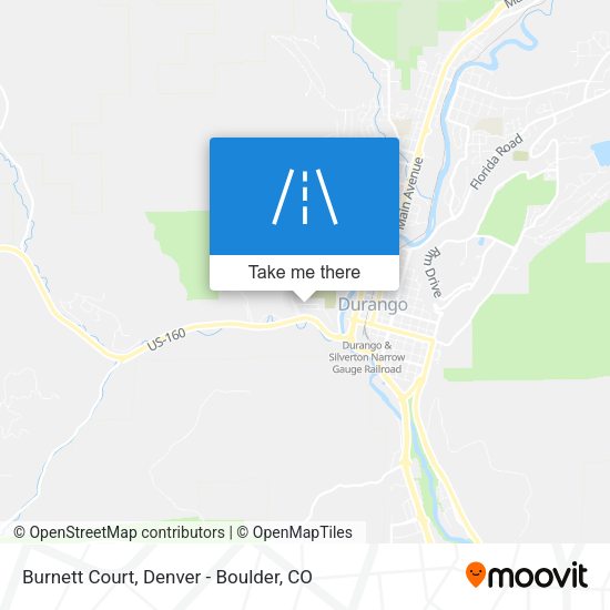 Mapa de Burnett Court