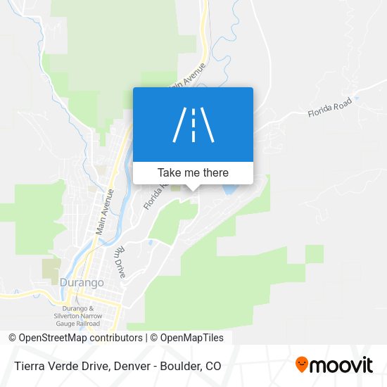 Tierra Verde Drive map