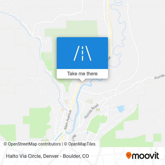 Halto Via Circle map