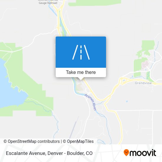 Mapa de Escalante Avenue