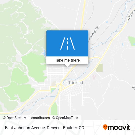 East Johnson Avenue map