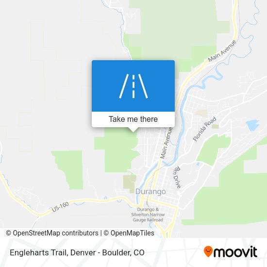 Engleharts Trail map