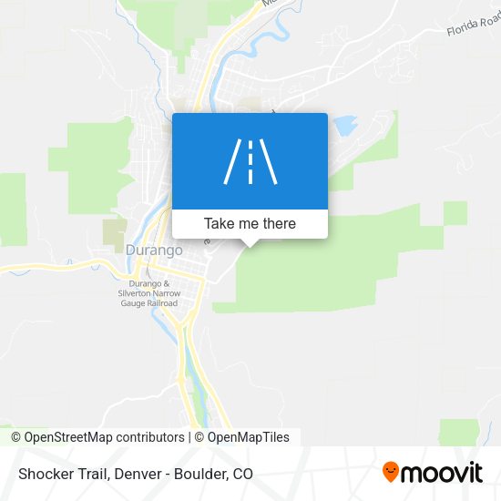 Shocker Trail map