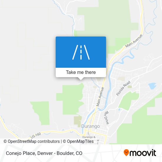 Mapa de Conejo Place