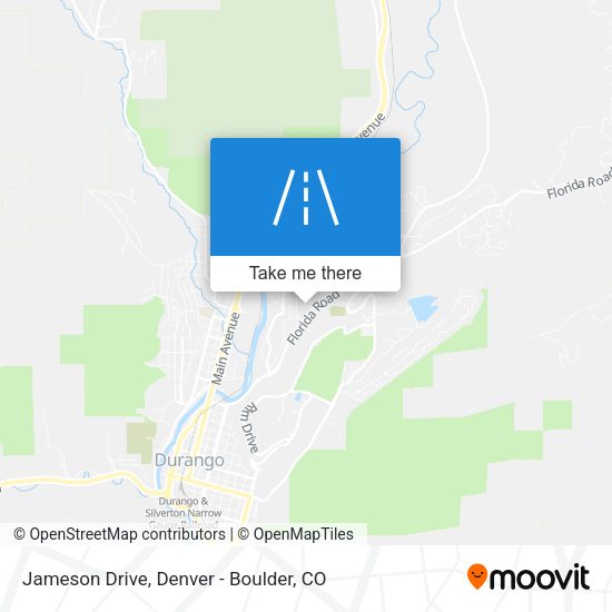 Jameson Drive map