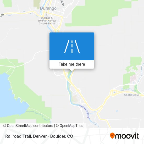 Mapa de Railroad Trail