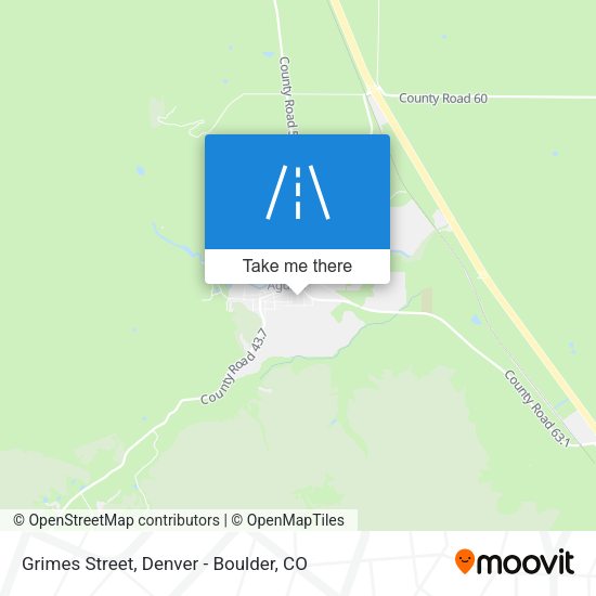 Mapa de Grimes Street