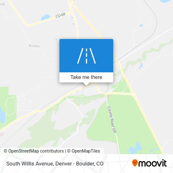 Mapa de South Willis Avenue