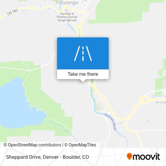 Mapa de Sheppard Drive