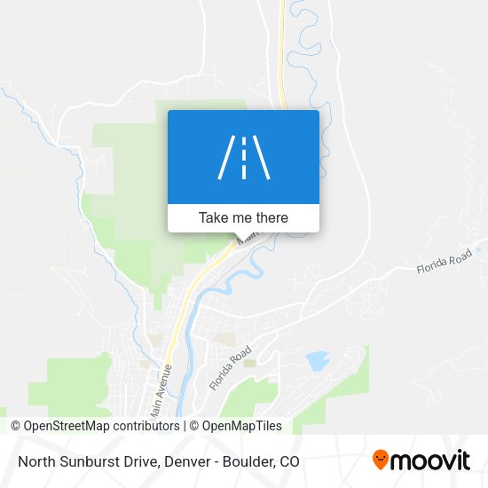 Mapa de North Sunburst Drive