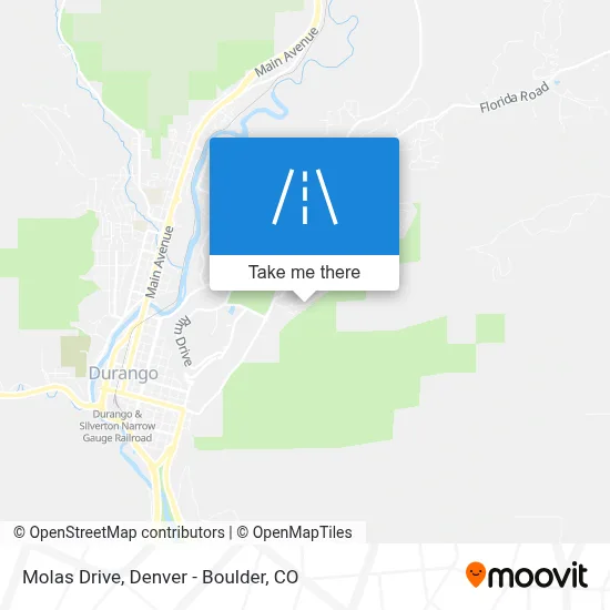 Molas Drive map