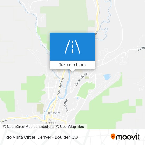 Rio Vista Circle map