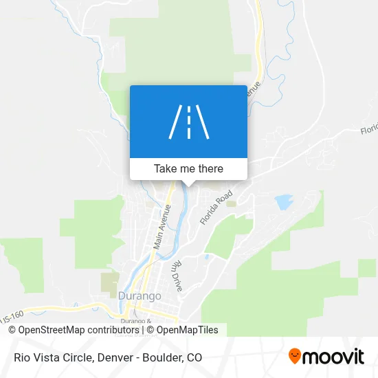 Rio Vista Circle map