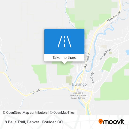 8 Bells Trail map
