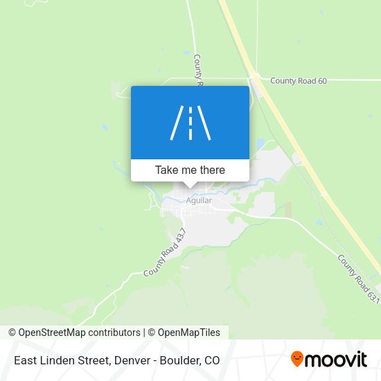 East Linden Street map