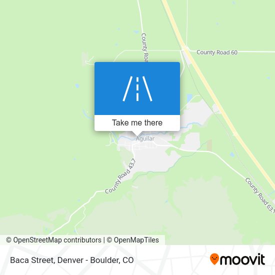 Mapa de Baca Street