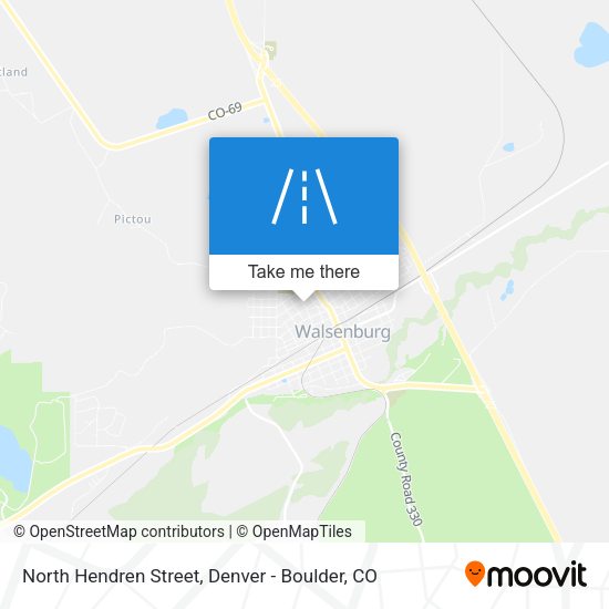 Mapa de North Hendren Street
