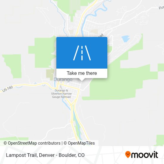 Mapa de Lampost Trail