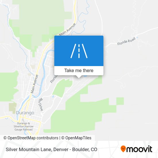 Mapa de Silver Mountain Lane