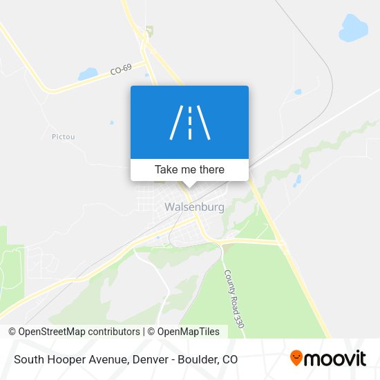 Mapa de South Hooper Avenue