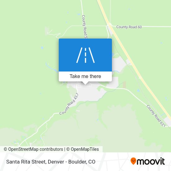 Santa Rita Street map