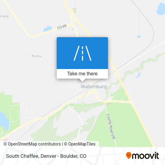 South Chaffee map