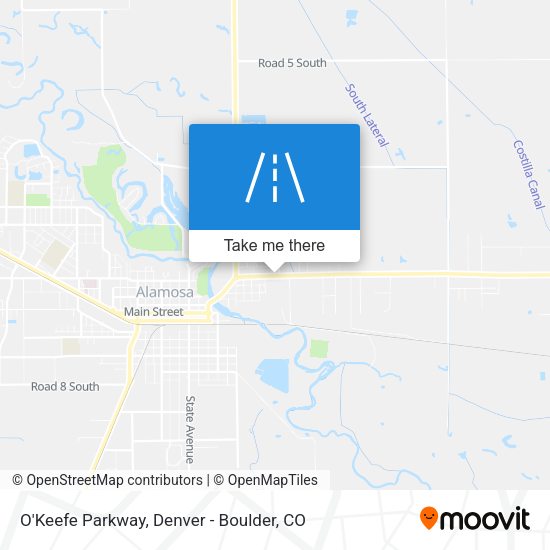 O'Keefe Parkway map