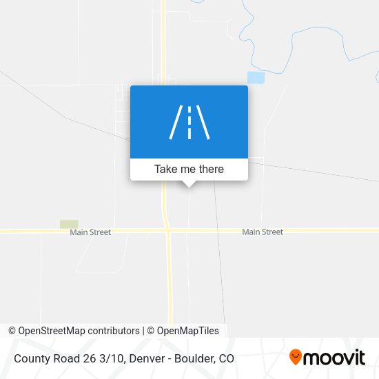 County Road 26 3/10 map