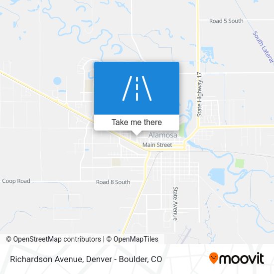 Richardson Avenue map