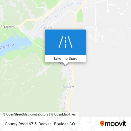 County Road 67.5 map
