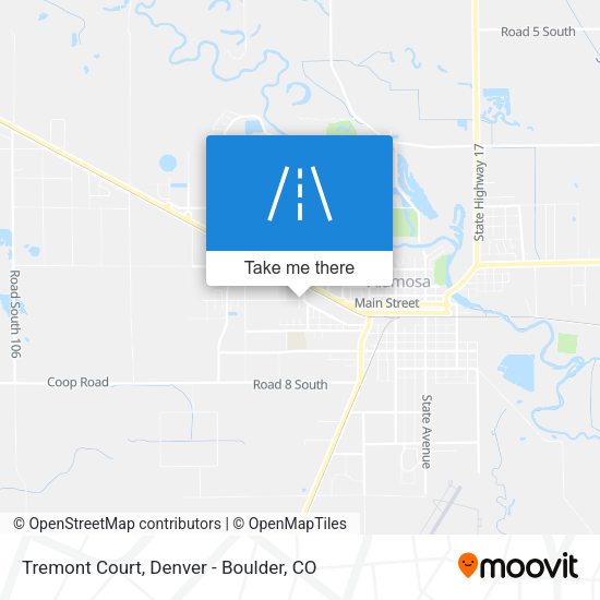 Tremont Court map