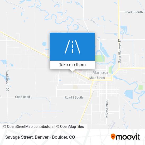 Mapa de Savage Street