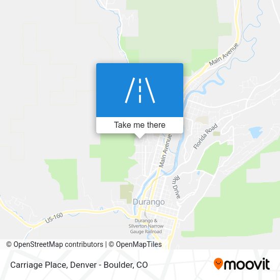 Mapa de Carriage Place