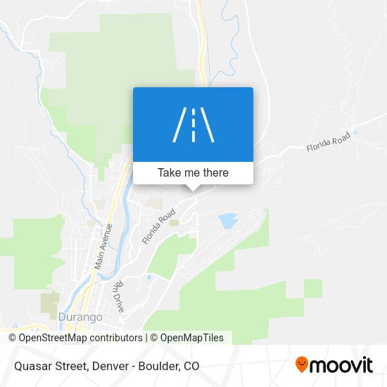 Quasar Street map
