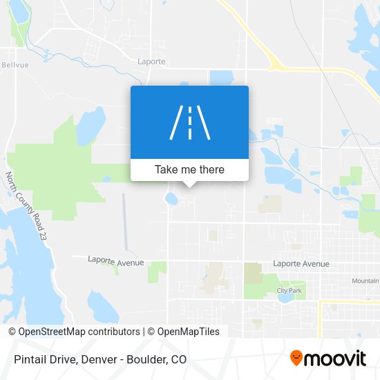 Pintail Drive map