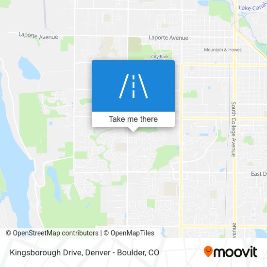 Kingsborough Drive map