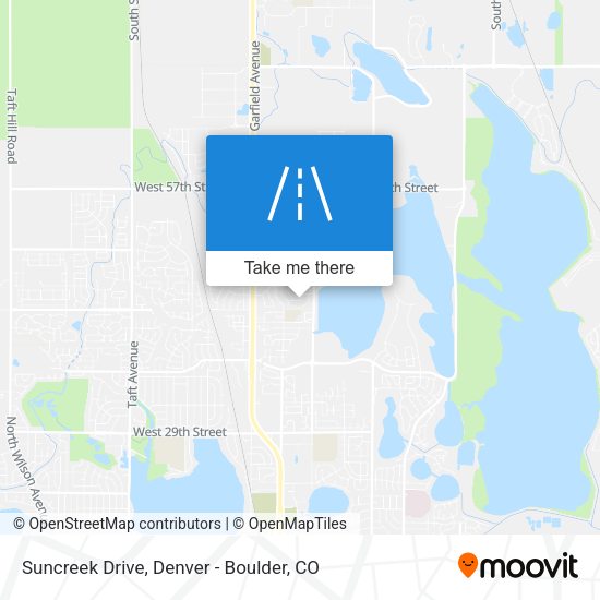 Suncreek Drive map