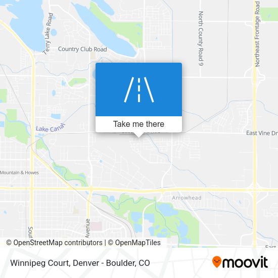 Winnipeg Court map