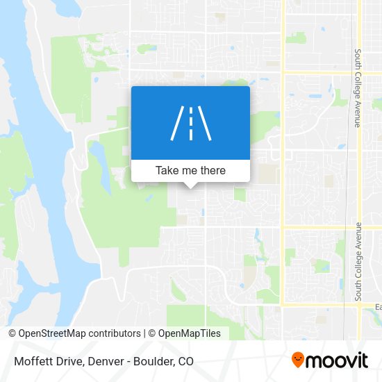 Mapa de Moffett Drive