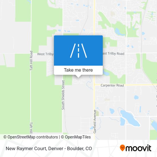 New Raymer Court map