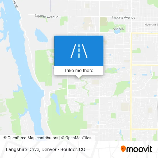 Langshire Drive map