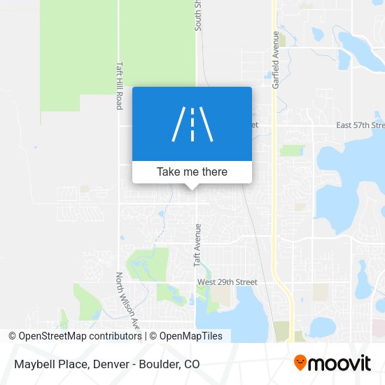 Mapa de Maybell Place