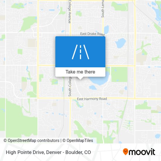 Mapa de High Pointe Drive