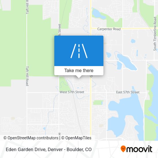 Mapa de Eden Garden Drive