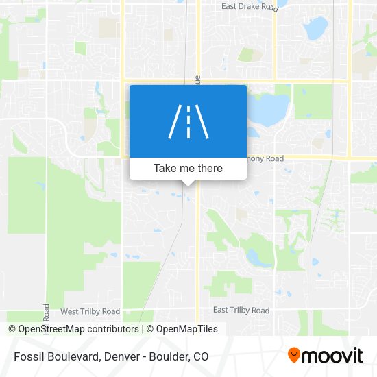 Mapa de Fossil Boulevard