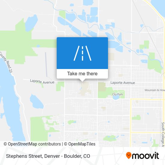 Stephens Street map